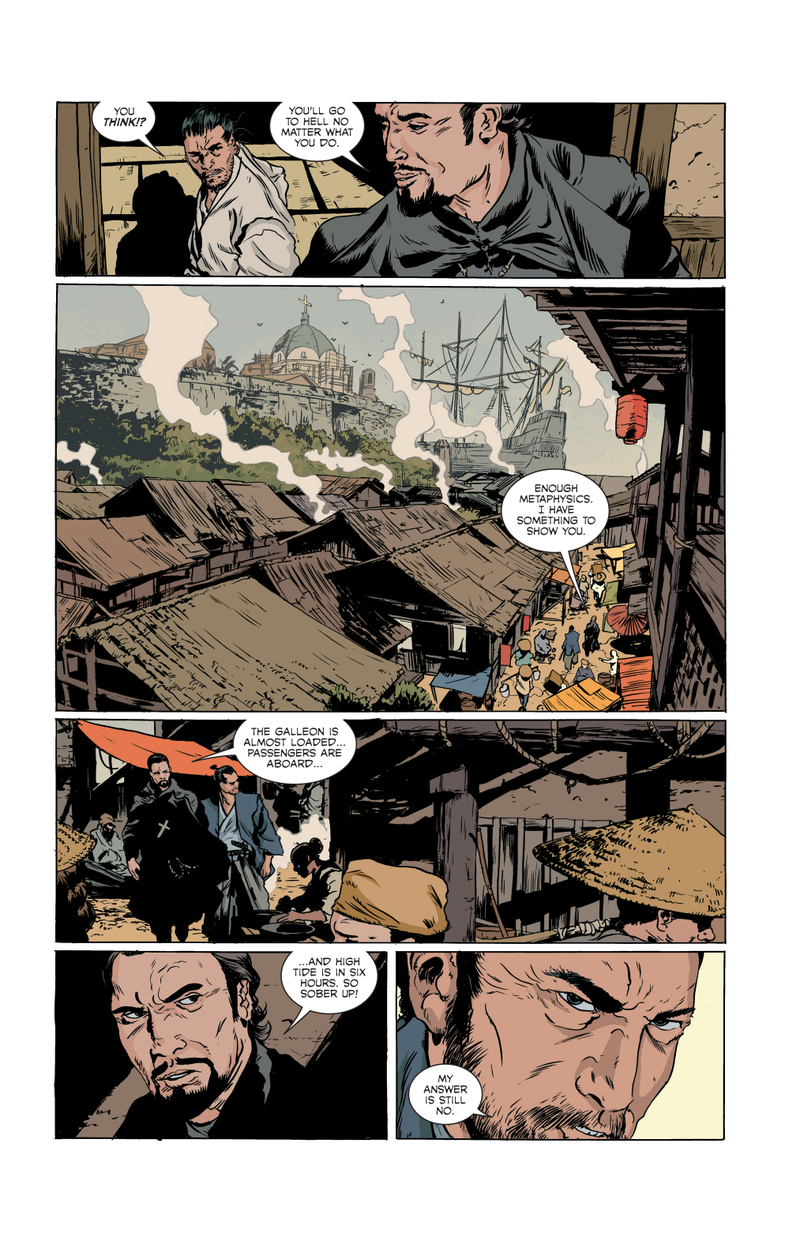 Illustration for article titled New Comic About 17th Century Slave Trade Brings a Samurai to Mexico